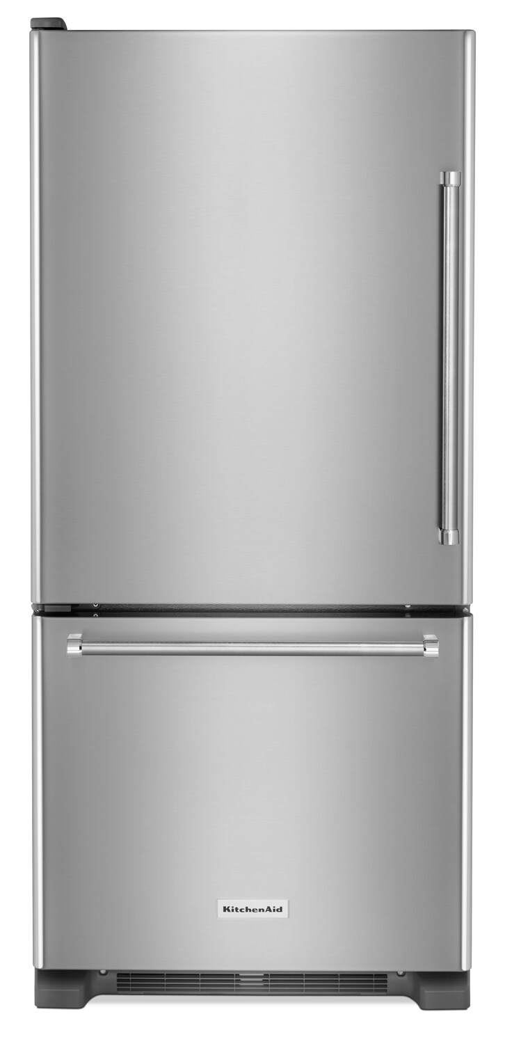 KitchenAid 19 Cu. Ft. BottomMount Refrigerator with Left Door Swing