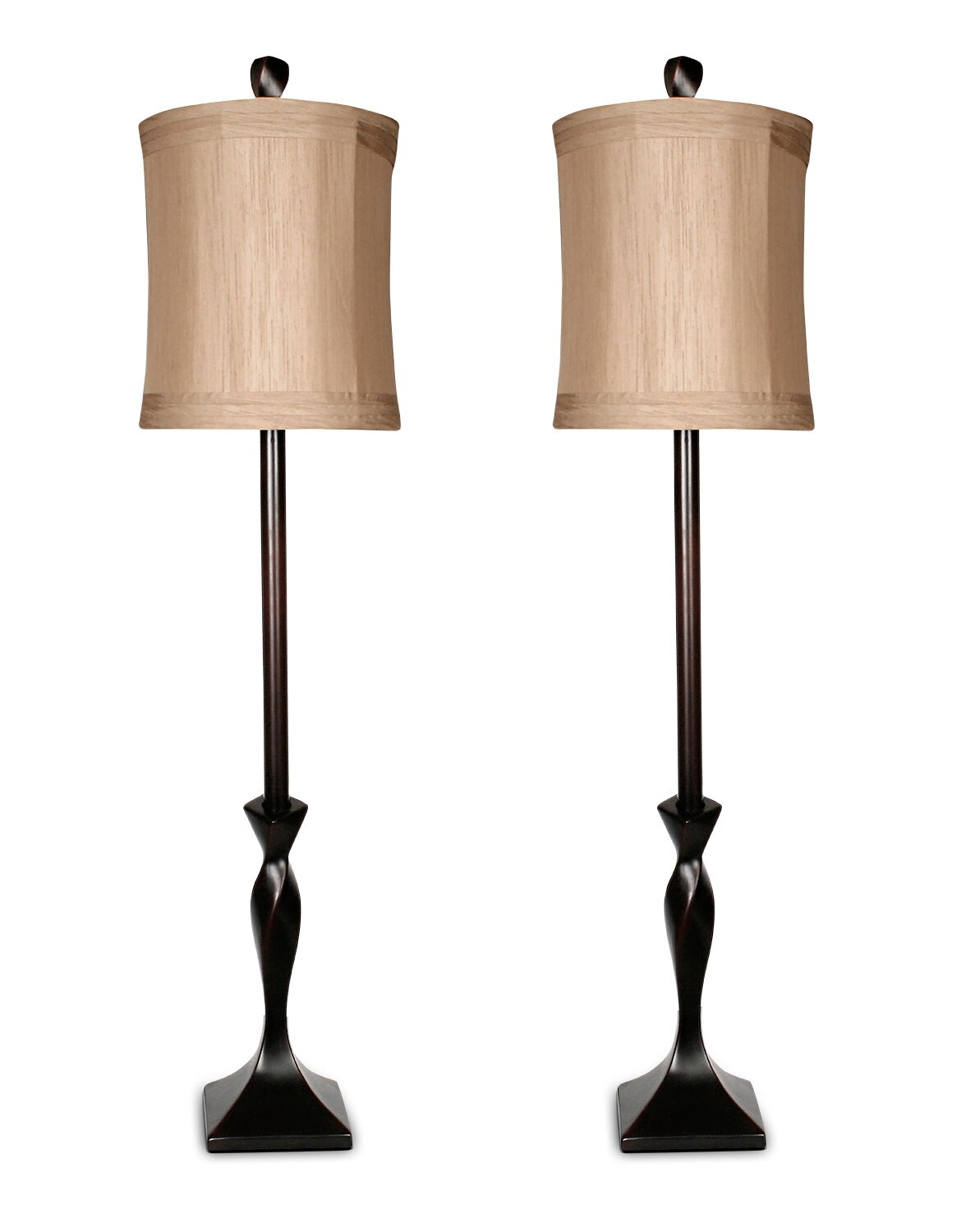 Coffee Bean 2Piece Table Lamp Set The Brick
