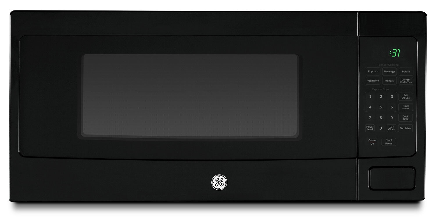 ... Products - GE 1.1 Cu. Ft. Spacemaker Countertop Microwave ? Black