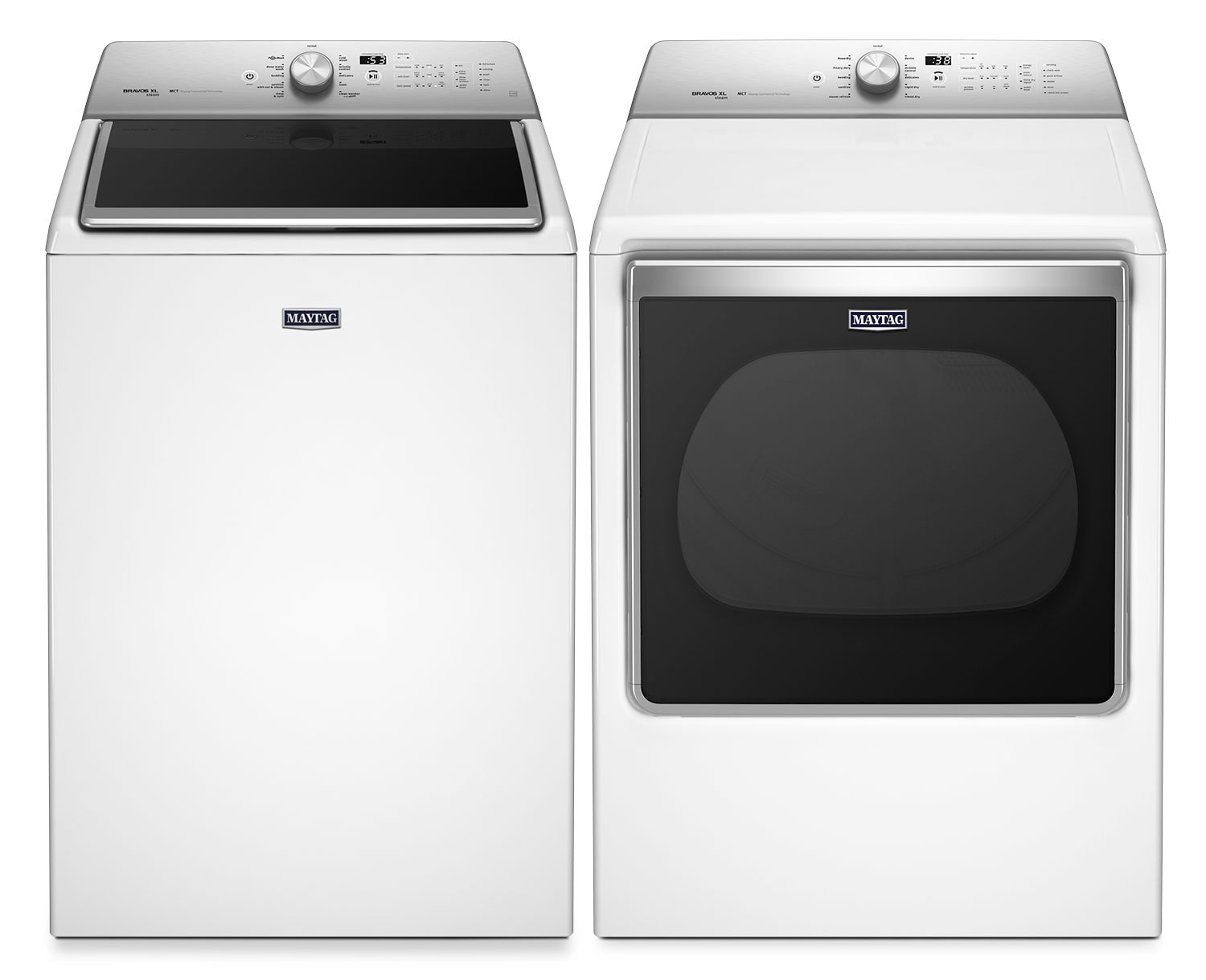 The Maytag MVWB855W Laundry Collection