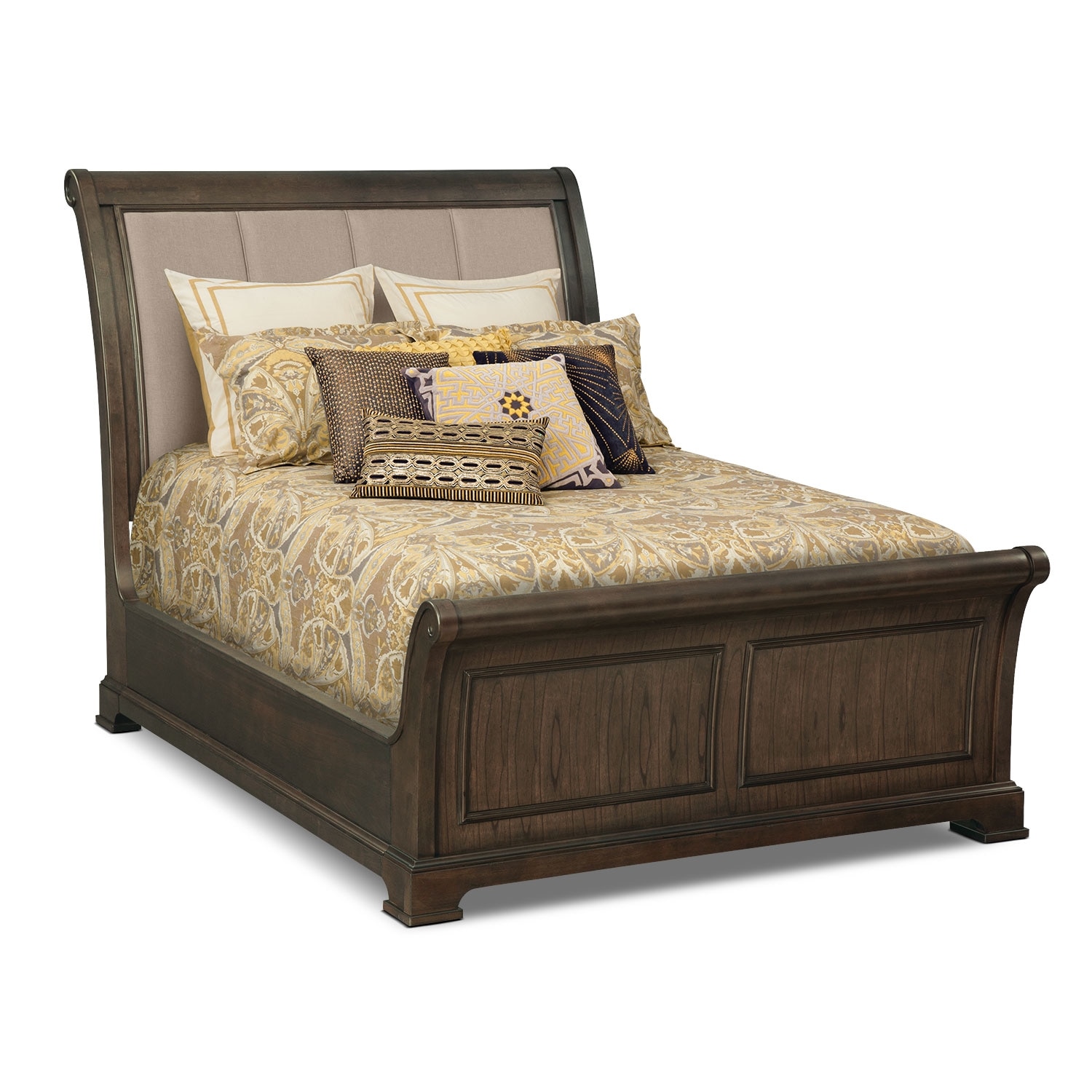 Bedroom Furniture  Collinwood Queen Sleigh Bed