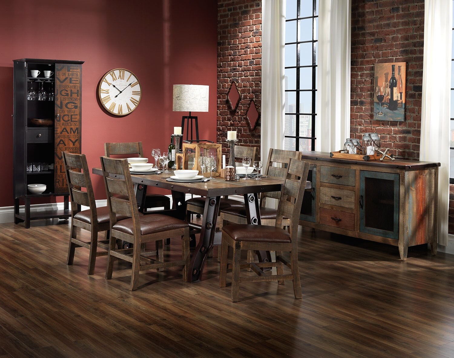 The Urban Splendor Collection - Rustic Pine