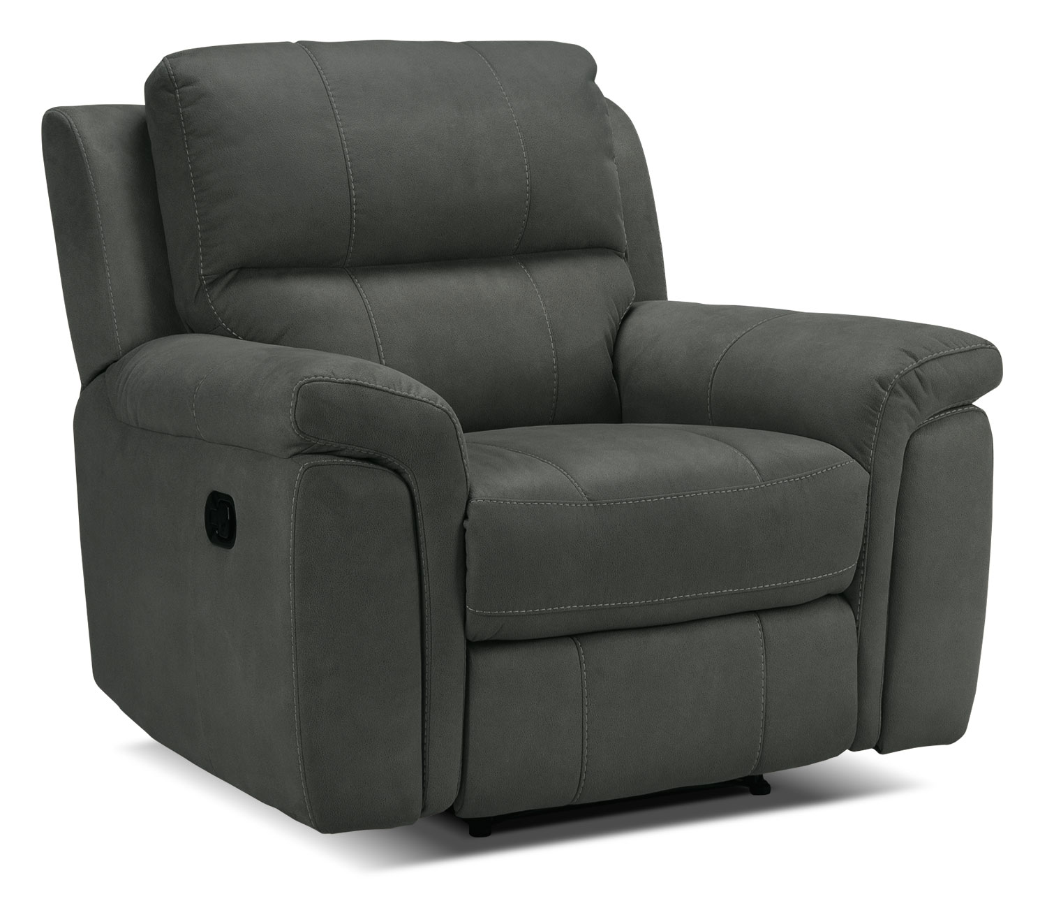 Roarke Reclining Sofa Charcoal Leon's