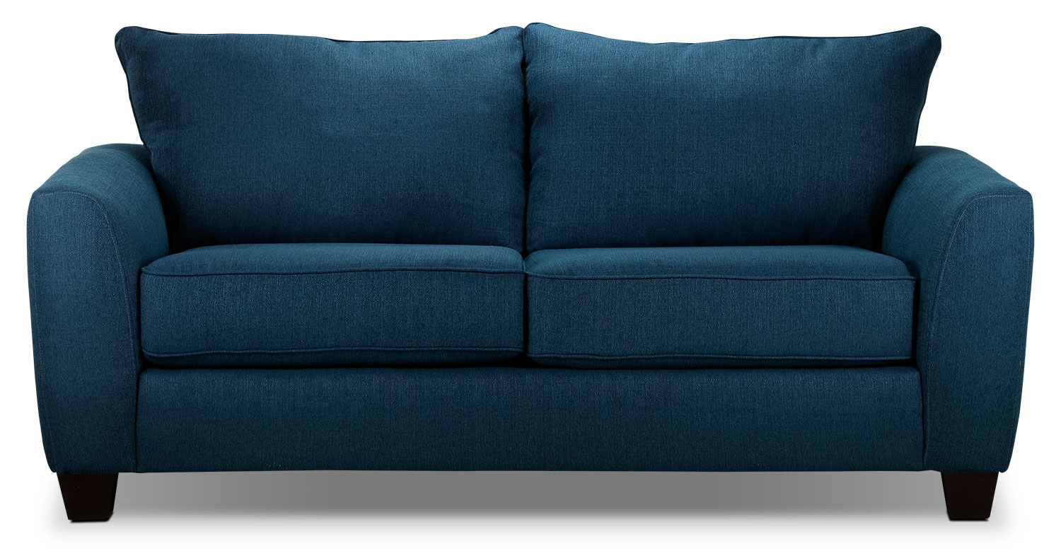 Heritage Loveseat Navy Leon's