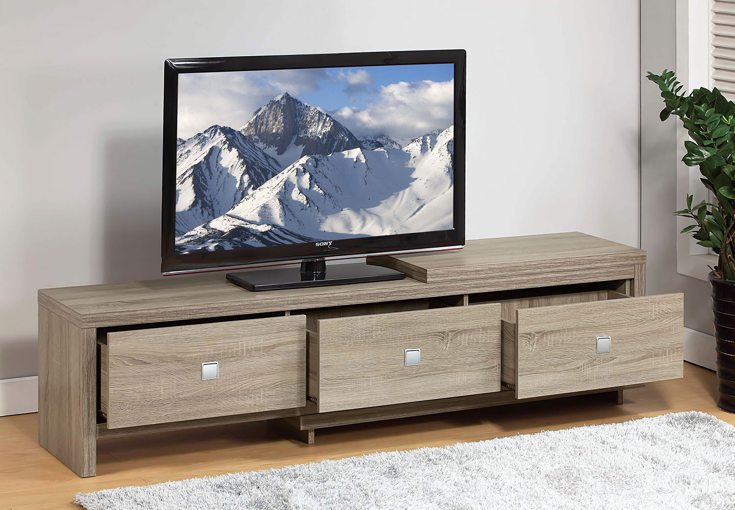 Abie Expandable 73" to 95" TV Stand The Brick