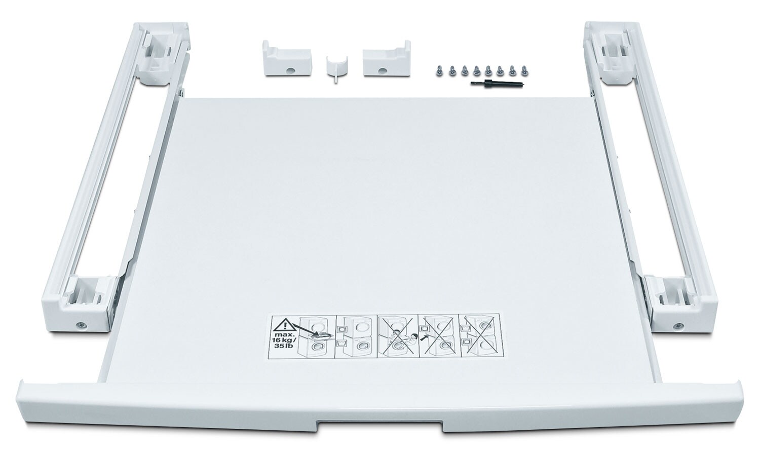 Bosch 800 Series 2.2 Cu. Ft. Compact Washer and 4.0 Cu. Ft