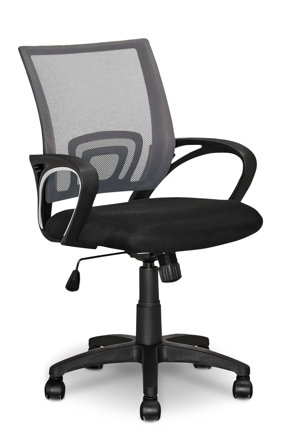 Loft Mesh Office Chair Dark Grey The Brick