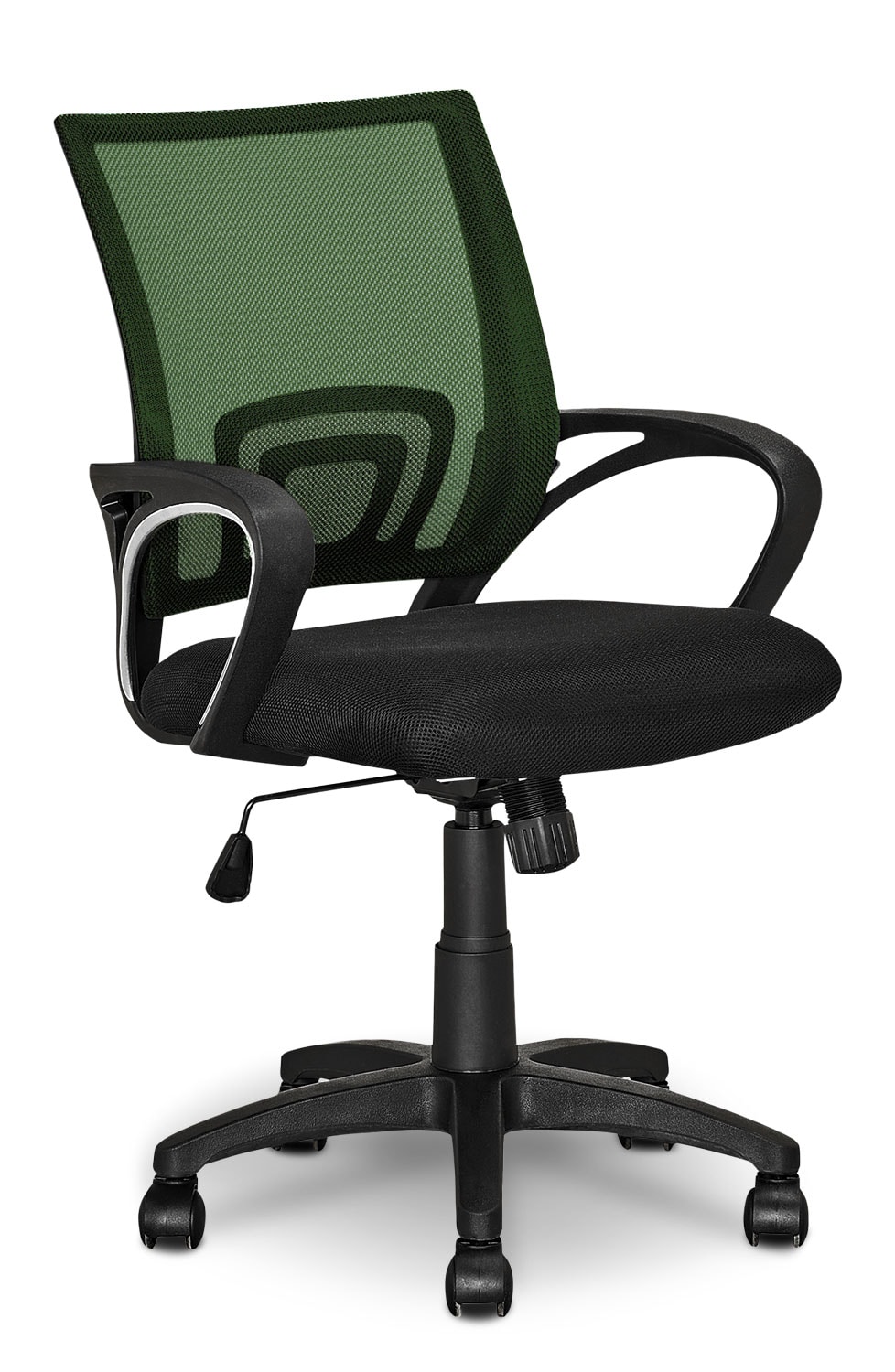 Loft Mesh Office Chair – Dark Green | The Brick