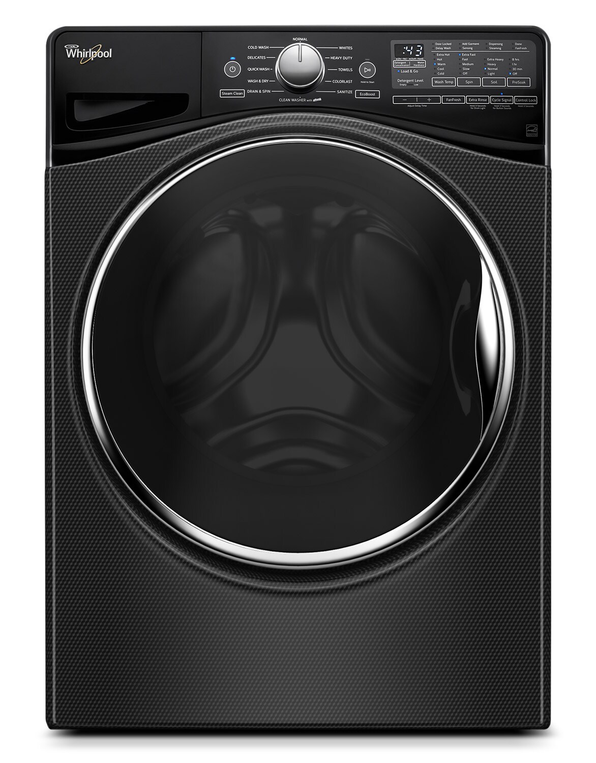 Whirlpool Black Diamond FrontLoad Washer (4.8 Cu. Ft. IEC