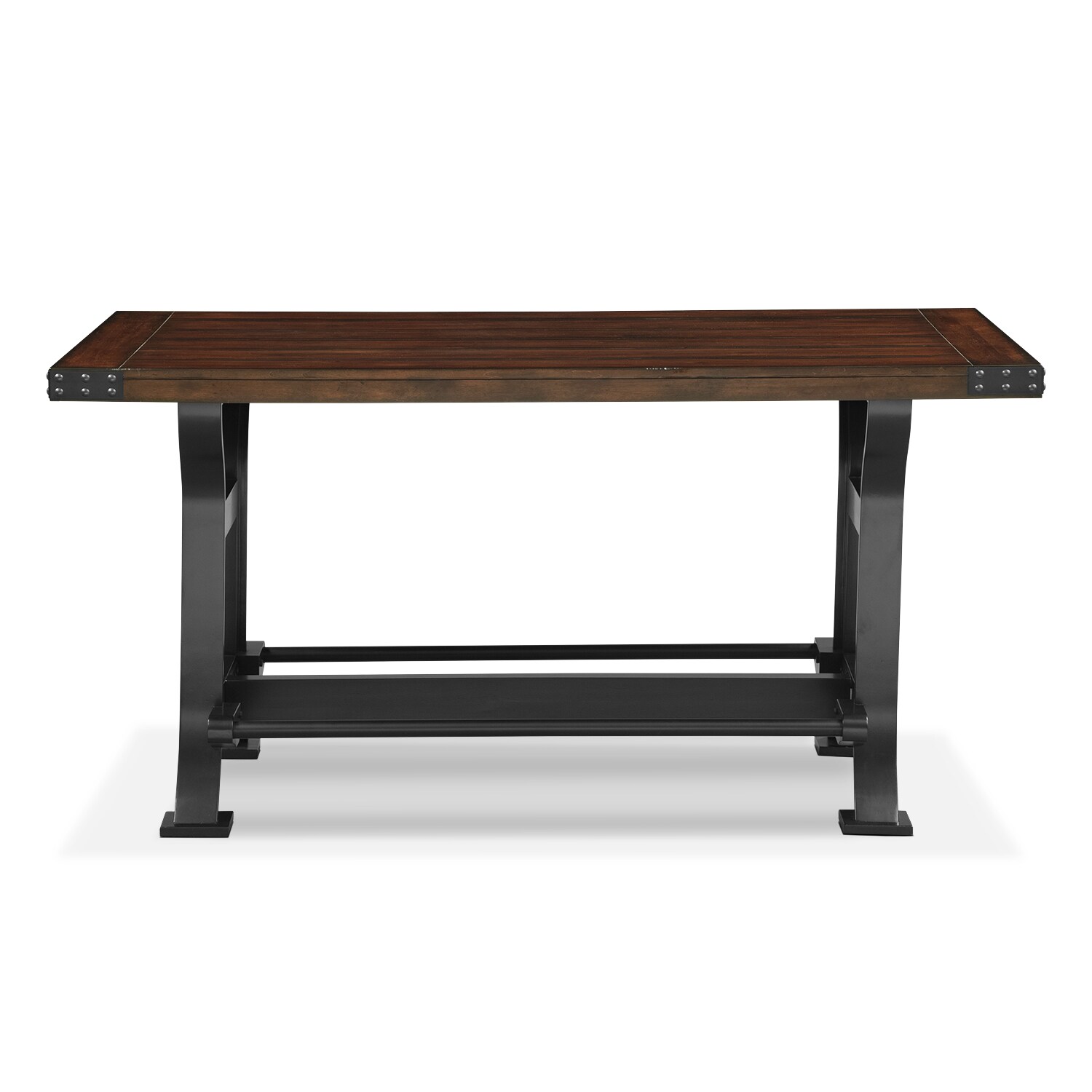 Newcastle CounterHeight Dining Table Mahogany American Signature