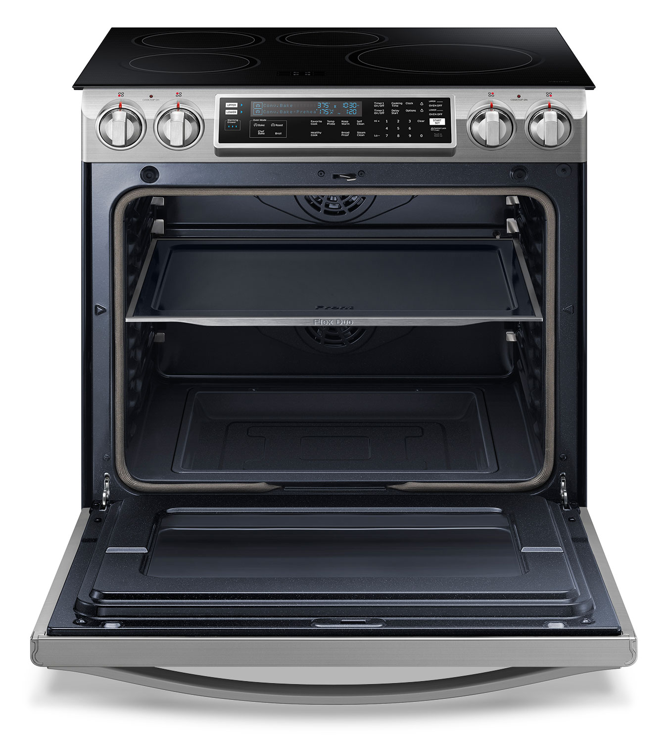 Samsung 5.8 Cu. Ft. Induction Range Stainless Steel The Brick