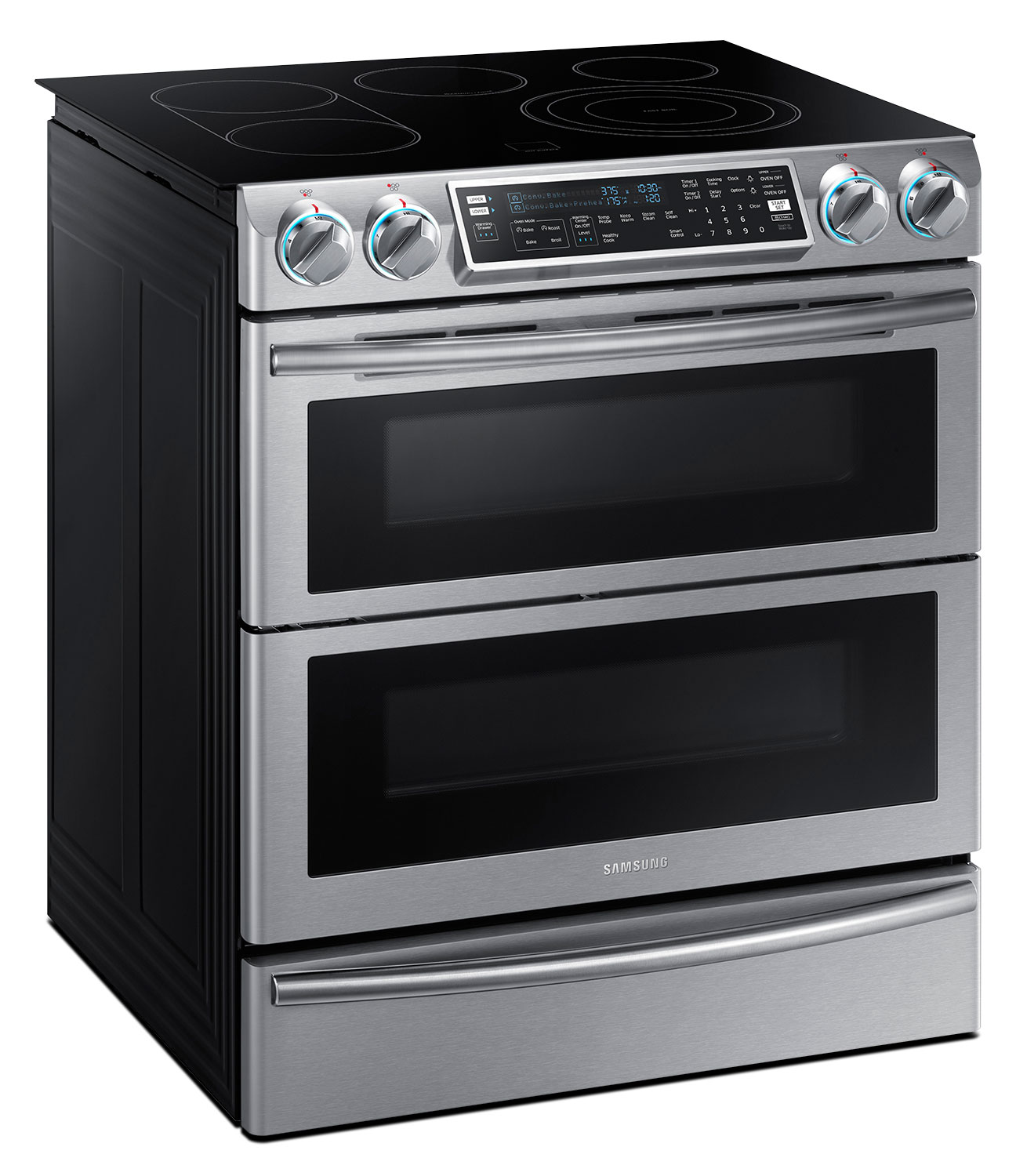 samsung electric slide in range flex duo