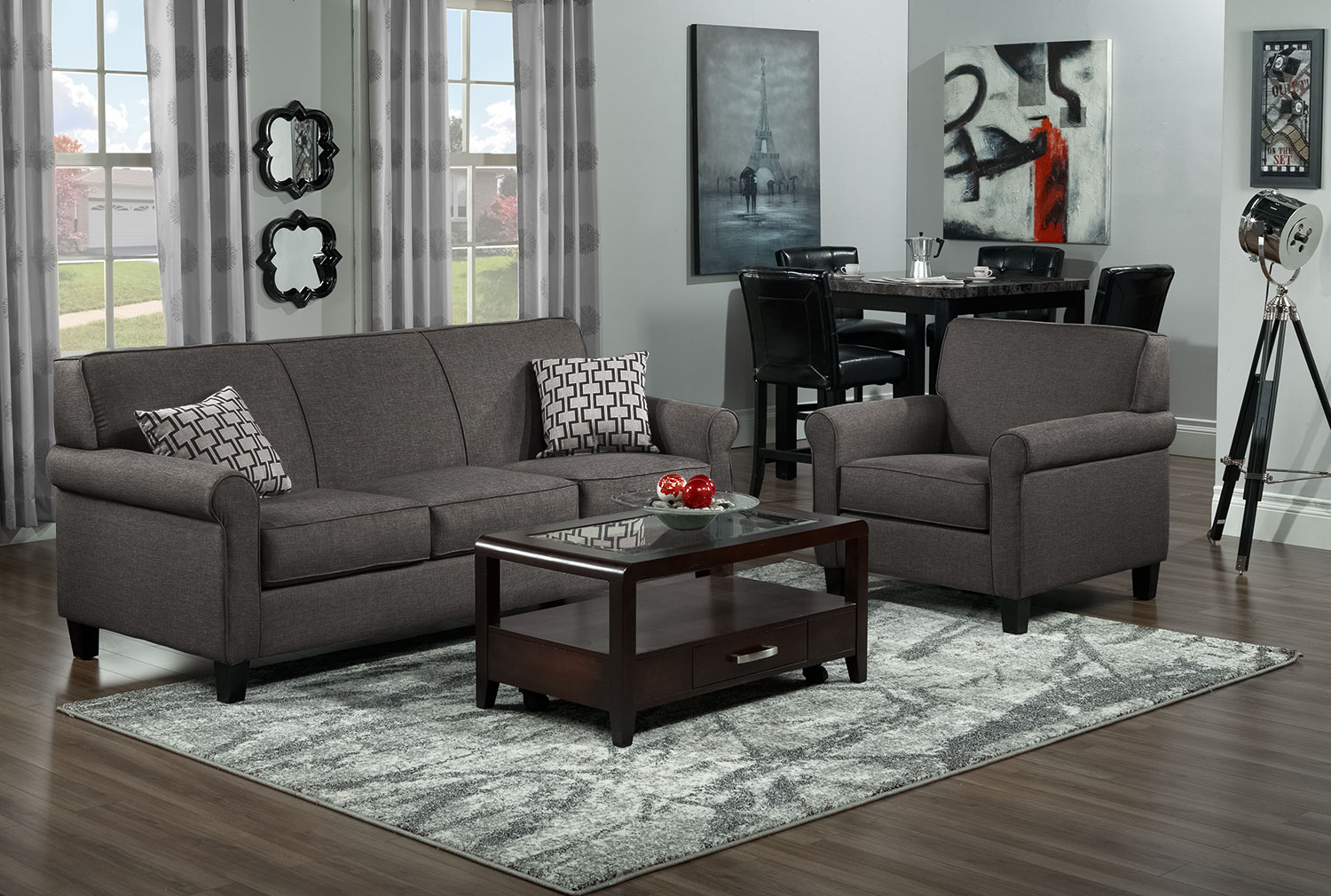 Ariel Sofa Marmor Leon's