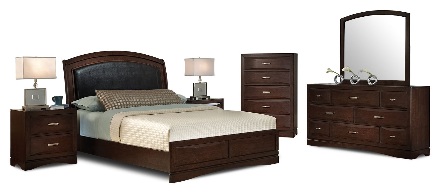 Beverly 8Piece Queen Bedroom Set The Brick