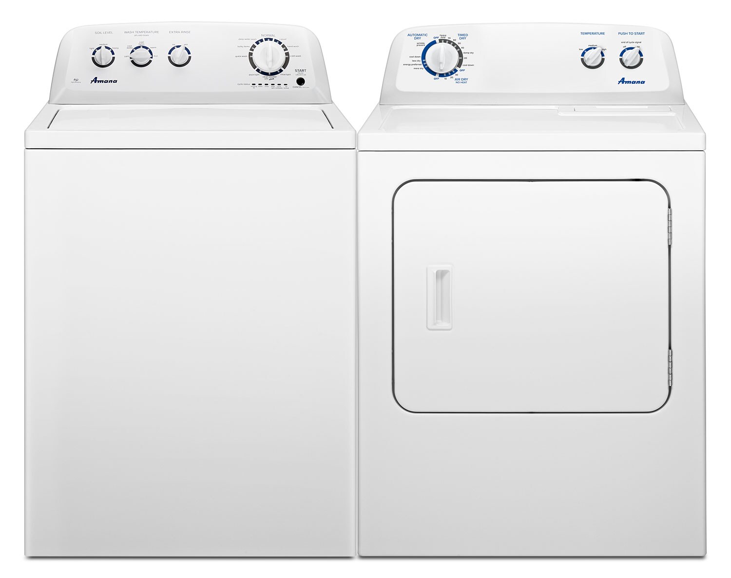 Amana Laundry - NTW4755EW/YNED4755EW