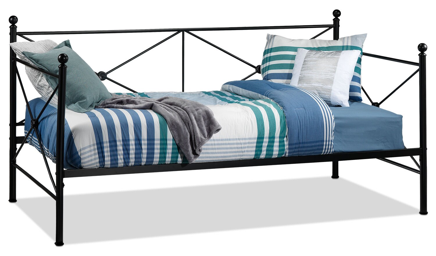 Devina Twin Daybed Black Leon's