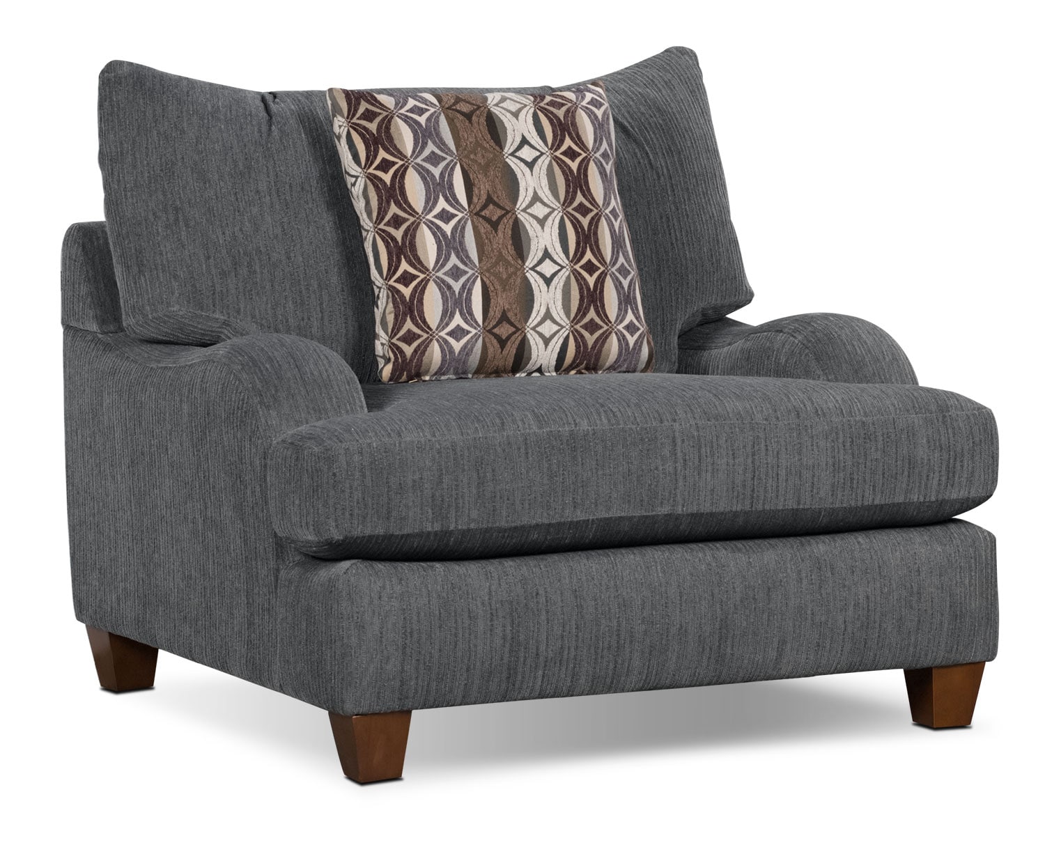 Chairs | The Brick Chairs | The Brick - Putty Chenille Chair - Grey