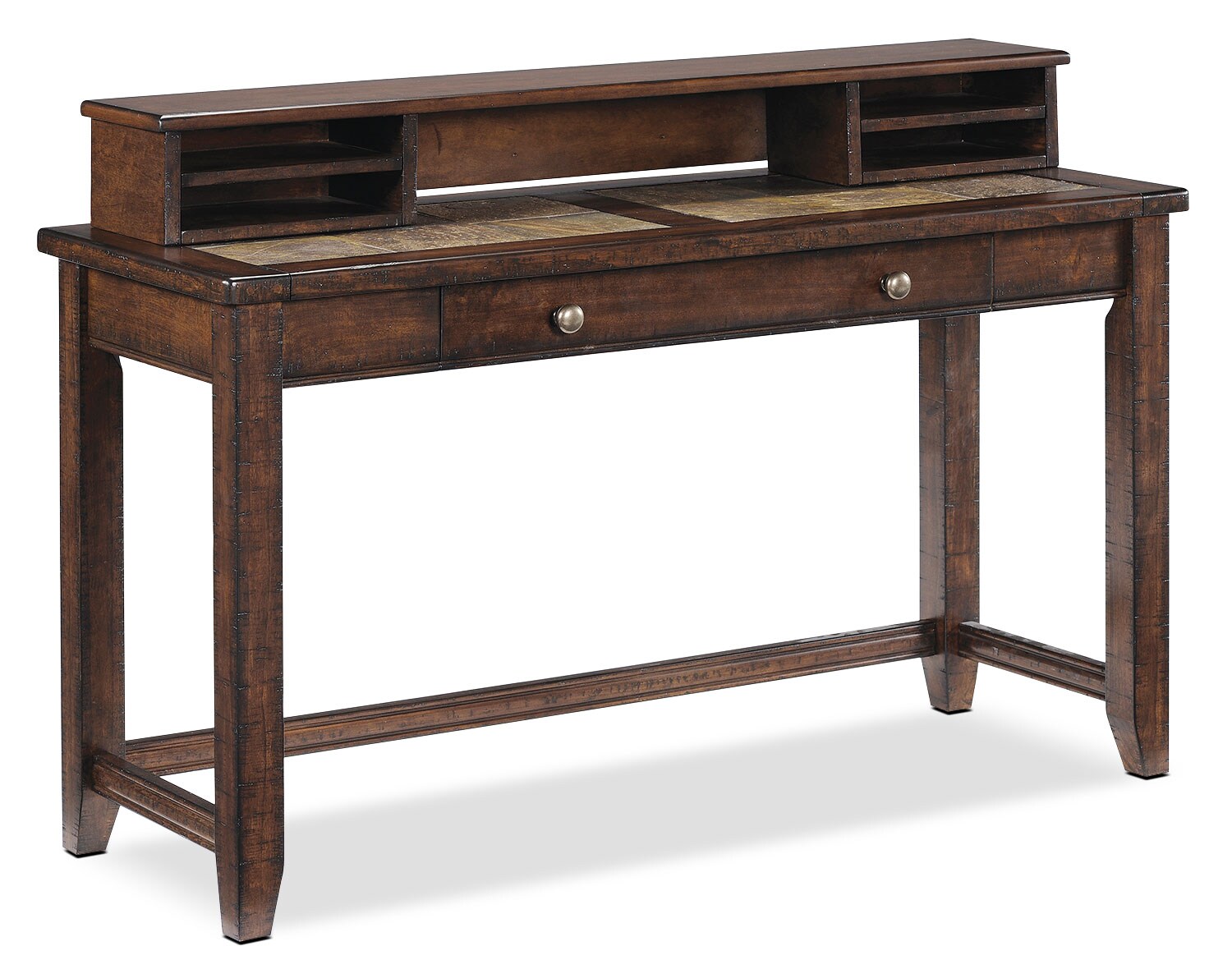 Allister Sofa Desk Table Cinnamon Leon's