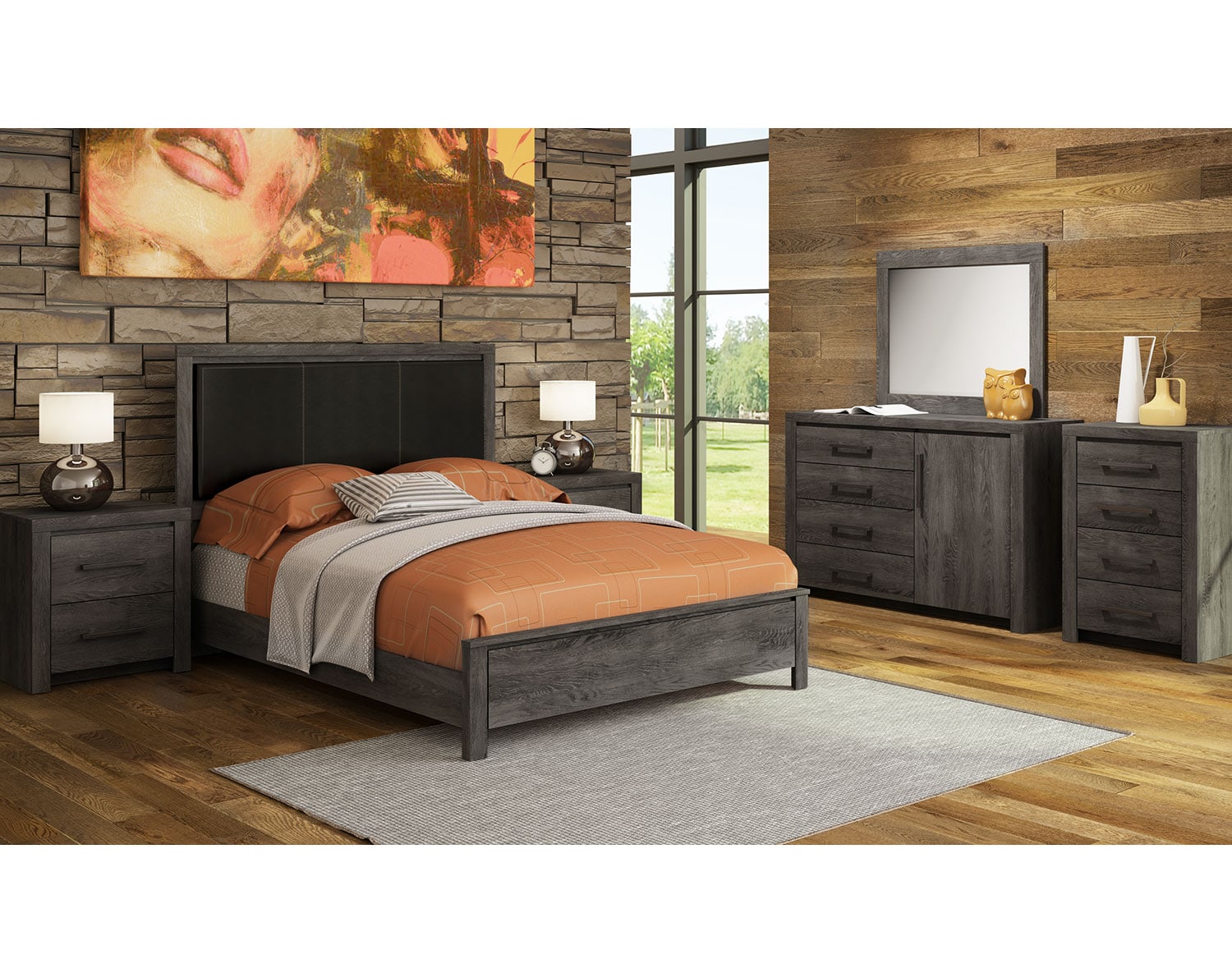 The Driftwood Collection - Rustic Brown