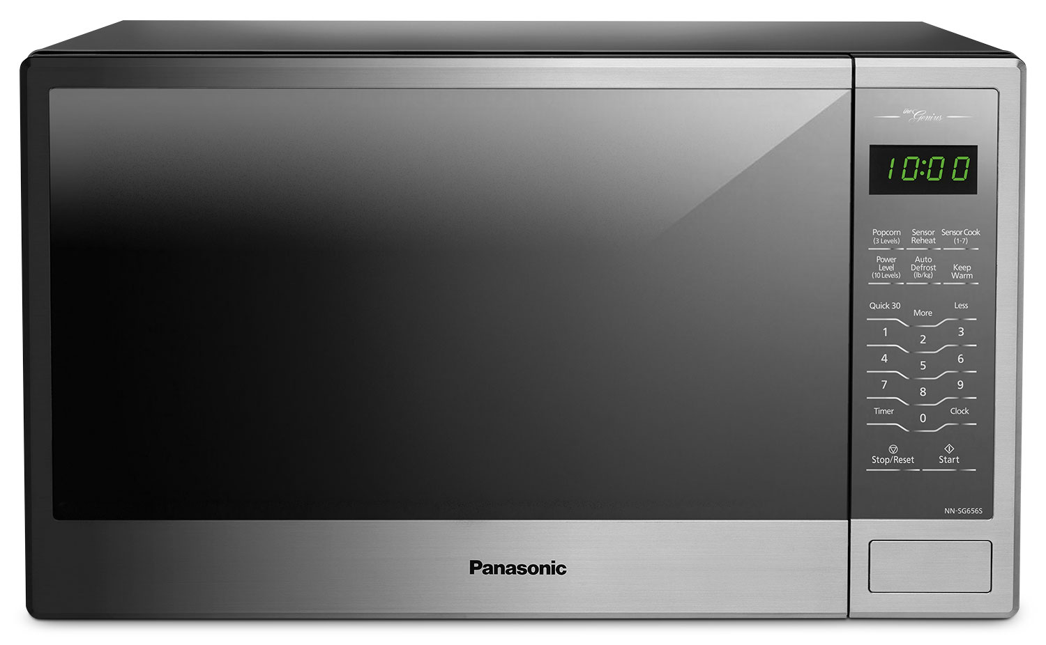 Panasonic Genius® 1.3 Cu. Ft. Countertop Microwave NNSG656S The Brick