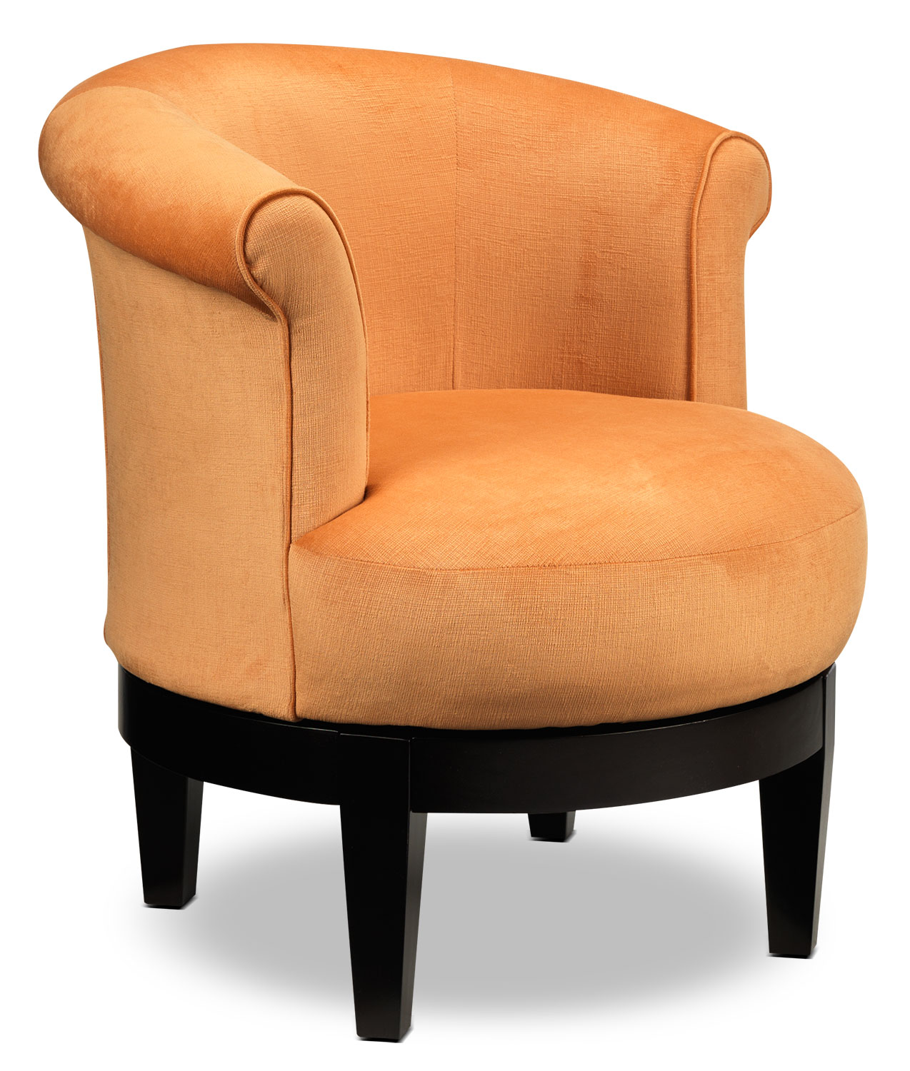 Attica Swivel Accent Chair - Orange | Leon's