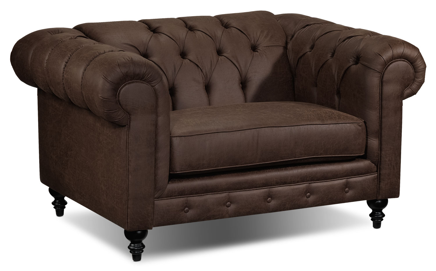 Living Room Chairs Canada | Leon's Living Room Chairs Canada | Leon's - Chapman Chair and a Half - Brown