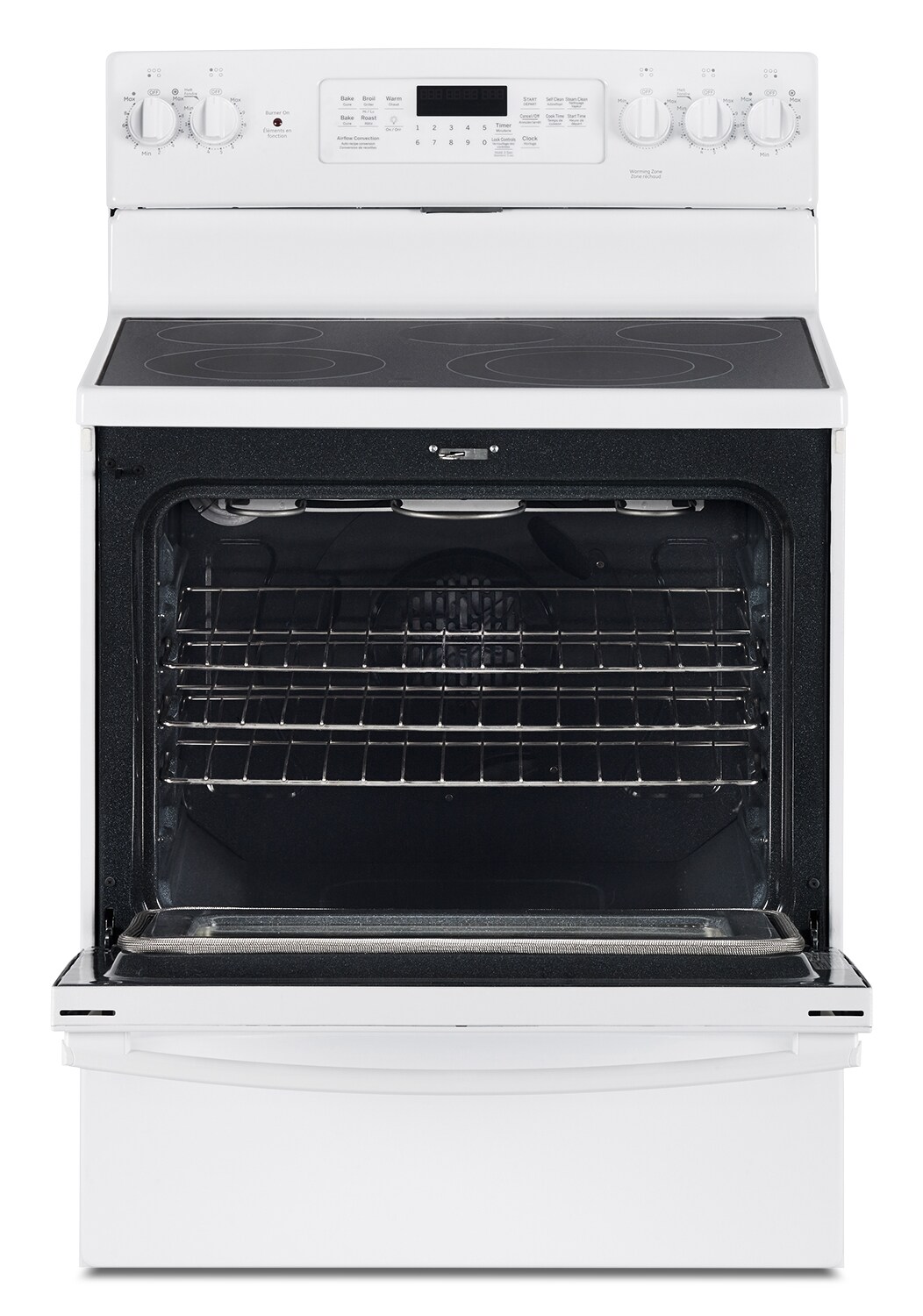 GE 5.0 Cu. Ft. Freestanding Electric Range JCB840DKWW The Brick