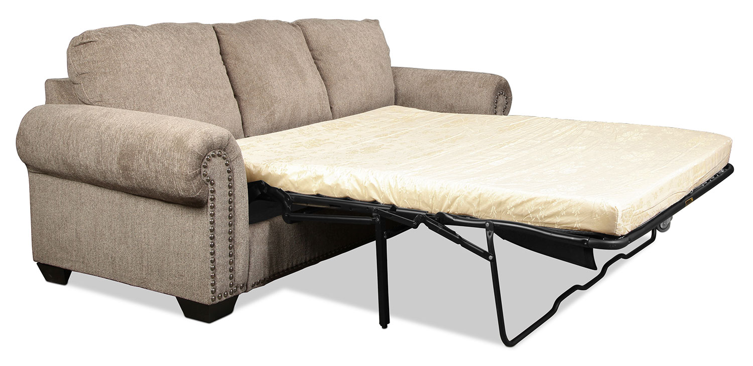 Callie Queen Sleeper Sofa Grey Levin Furniture