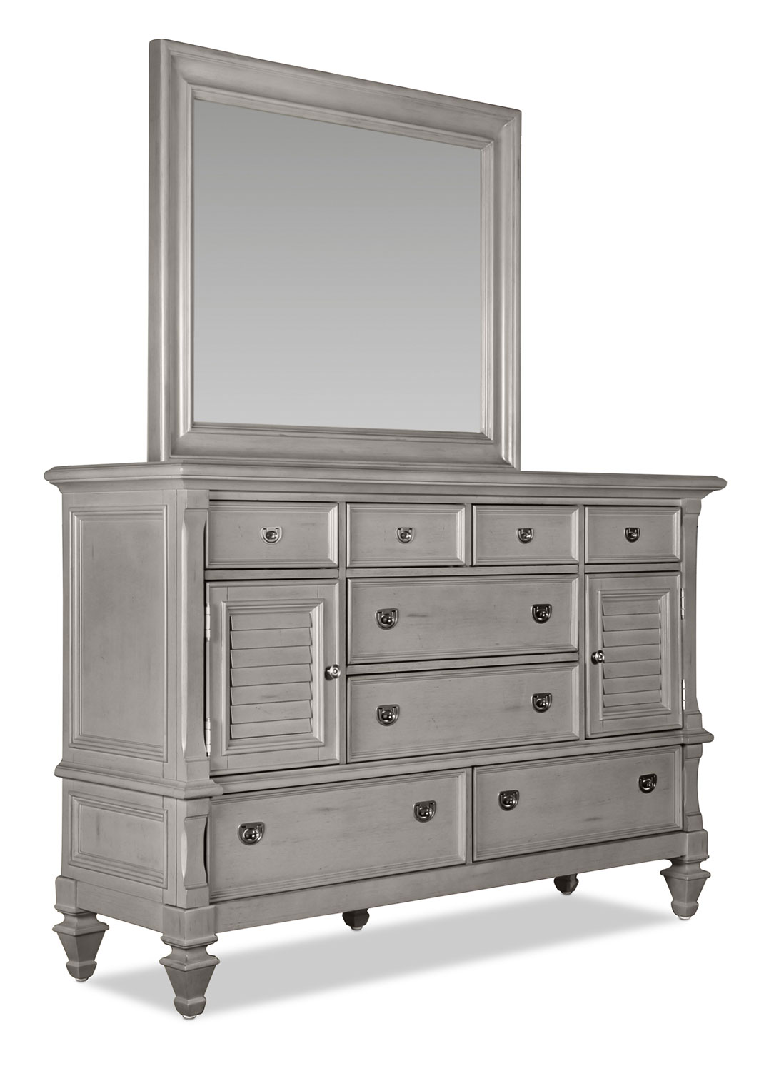 Brimley 4Piece Queen Bedroom Set Grey Levin Furniture