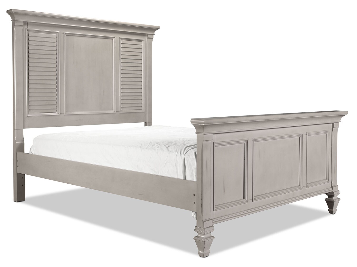 Brimley 4-Piece Queen Bedroom Set - Grey | Levin Furniture