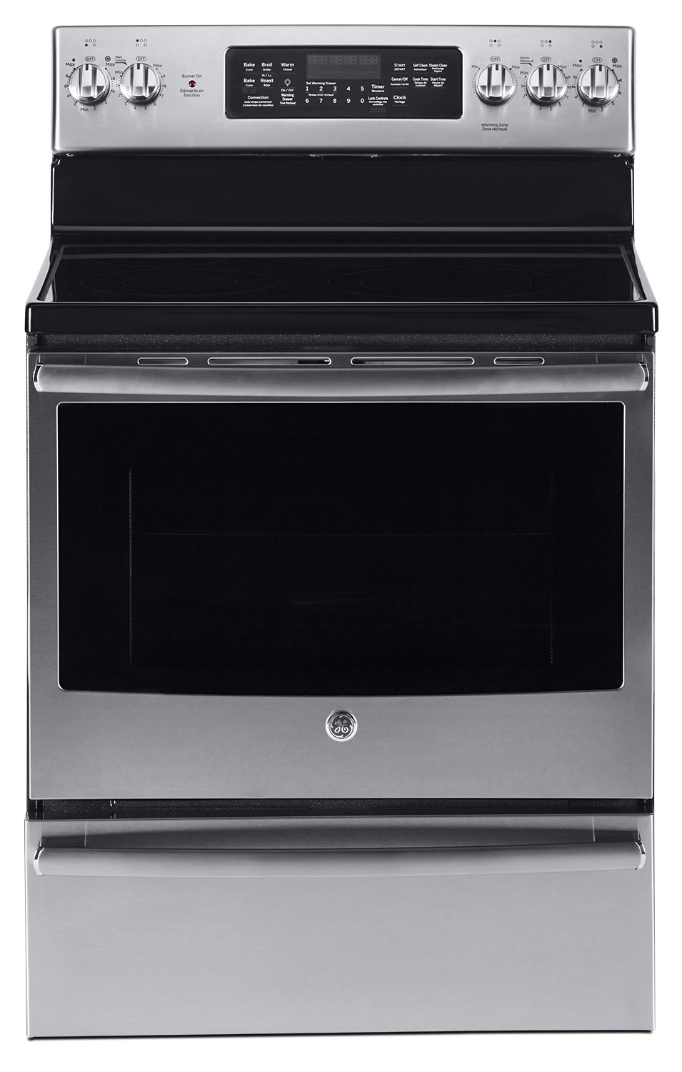 GE 5.0 Cu. Ft. Freestanding Electric Range with Warming Drawer