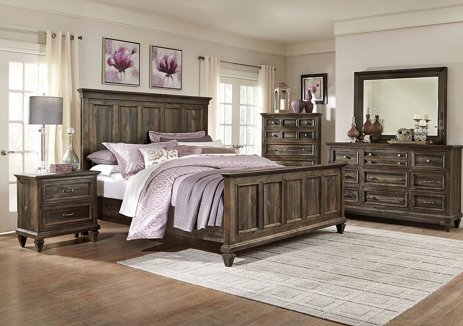 levin furniture queen bedroom set