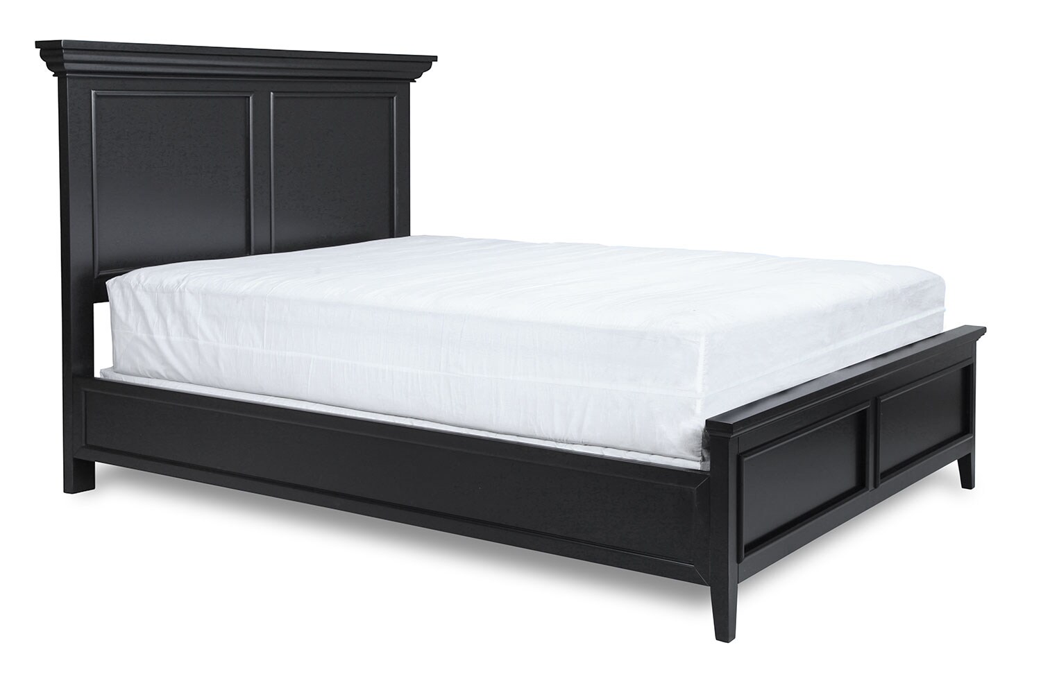 Ellsworth Queen Bed Black Levin Furniture