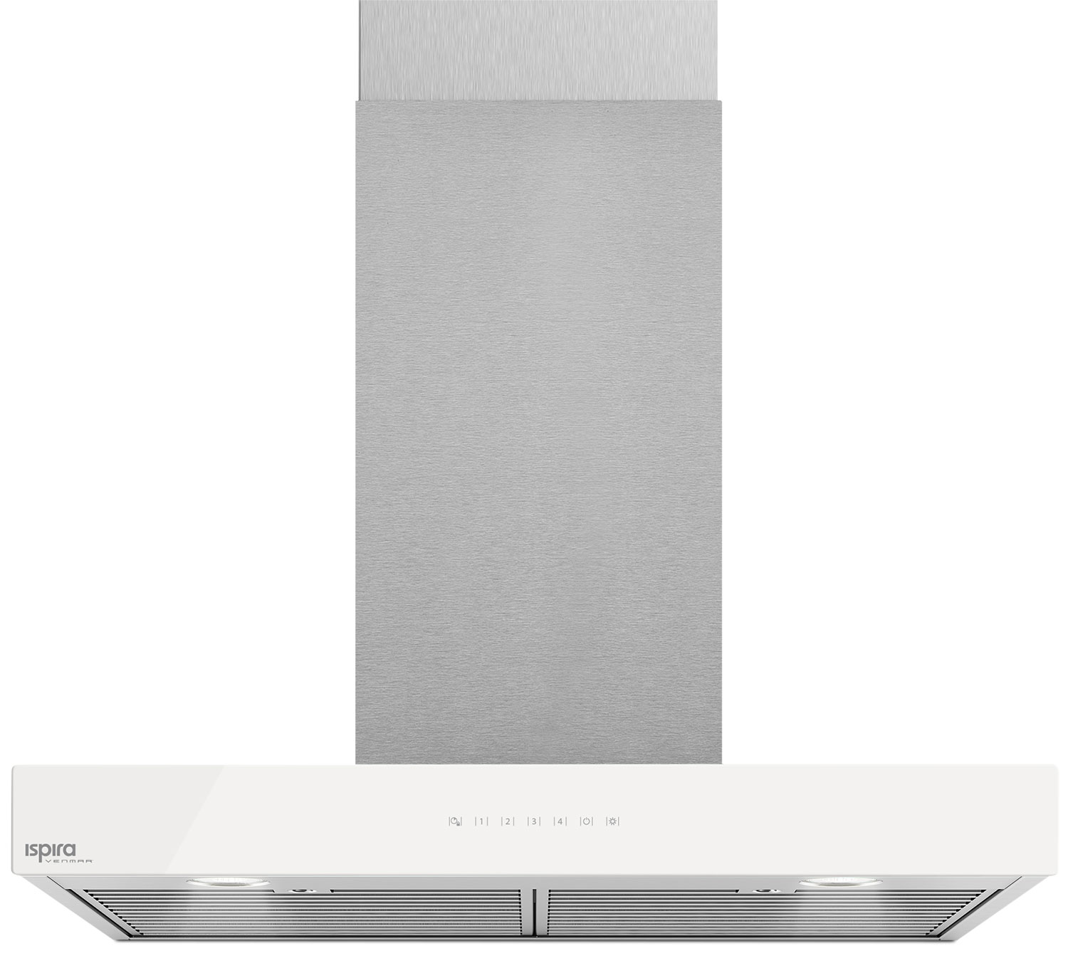 Venmar Ispira 30" Chimney Range Hood White Panel IC700ES30WH The Brick