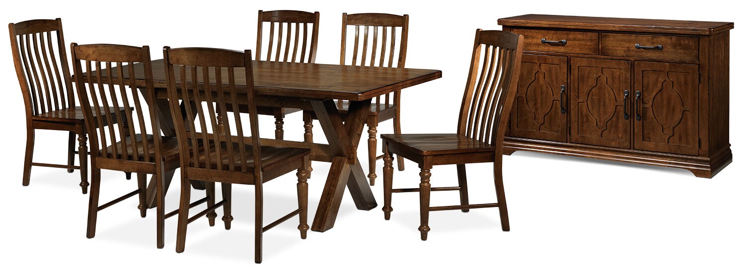 The Charles Collection - Brown Walnut