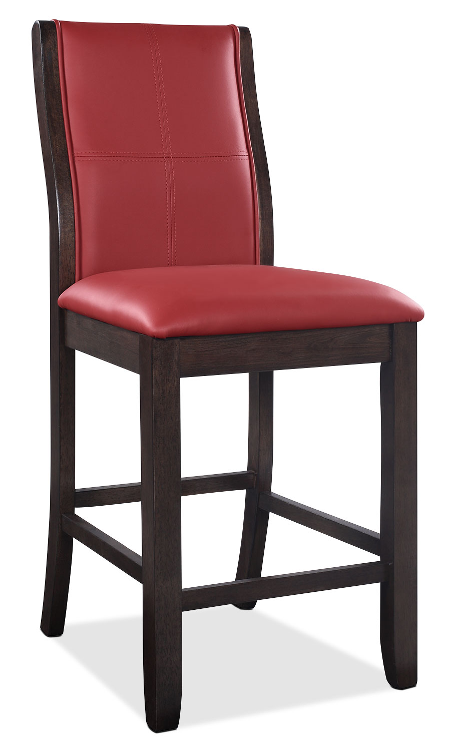 Tyler Counter Height Dining Chair Red The Brick
