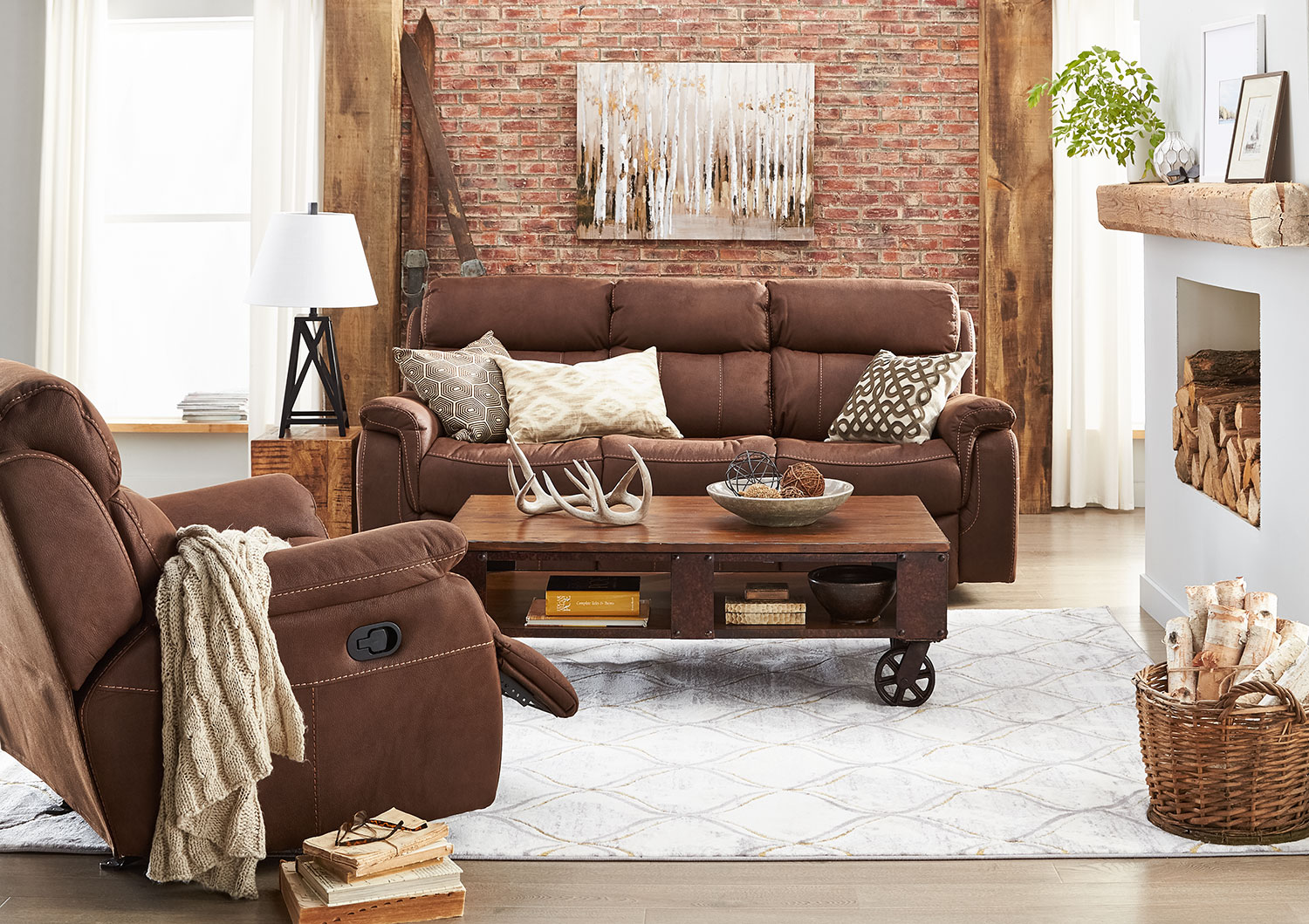 The Morrow Collection - Saddle Brown