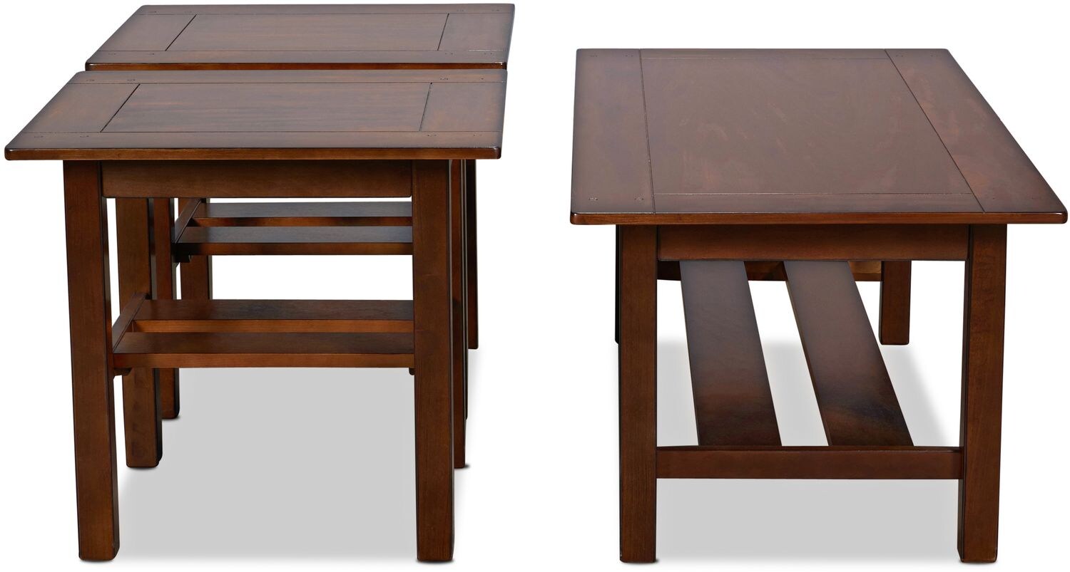 Adalee Coffee Table and 2 End Tables Levin Furniture