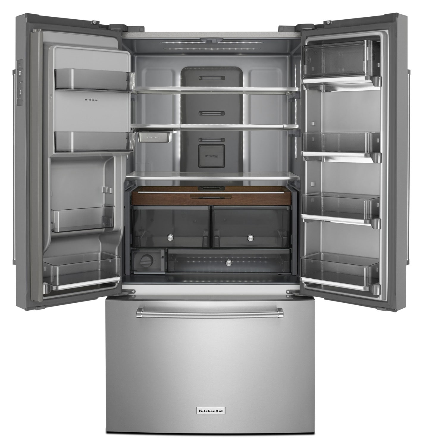 KitchenAid 23.8 Cu. Ft. French-Door Refrigerator ...
