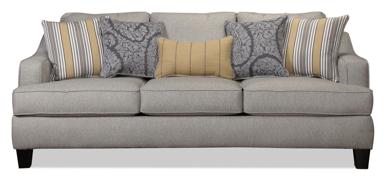 Wilmington Sofa Platinum Levin Furniture