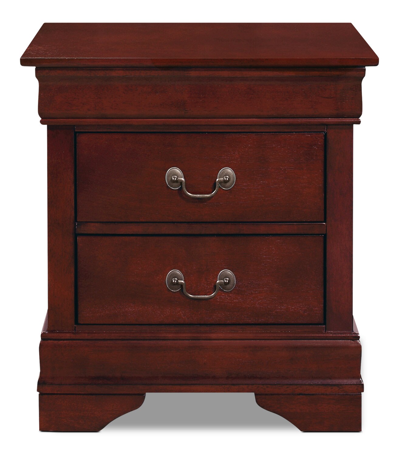 Lyla Nightstand Cherry The Brick