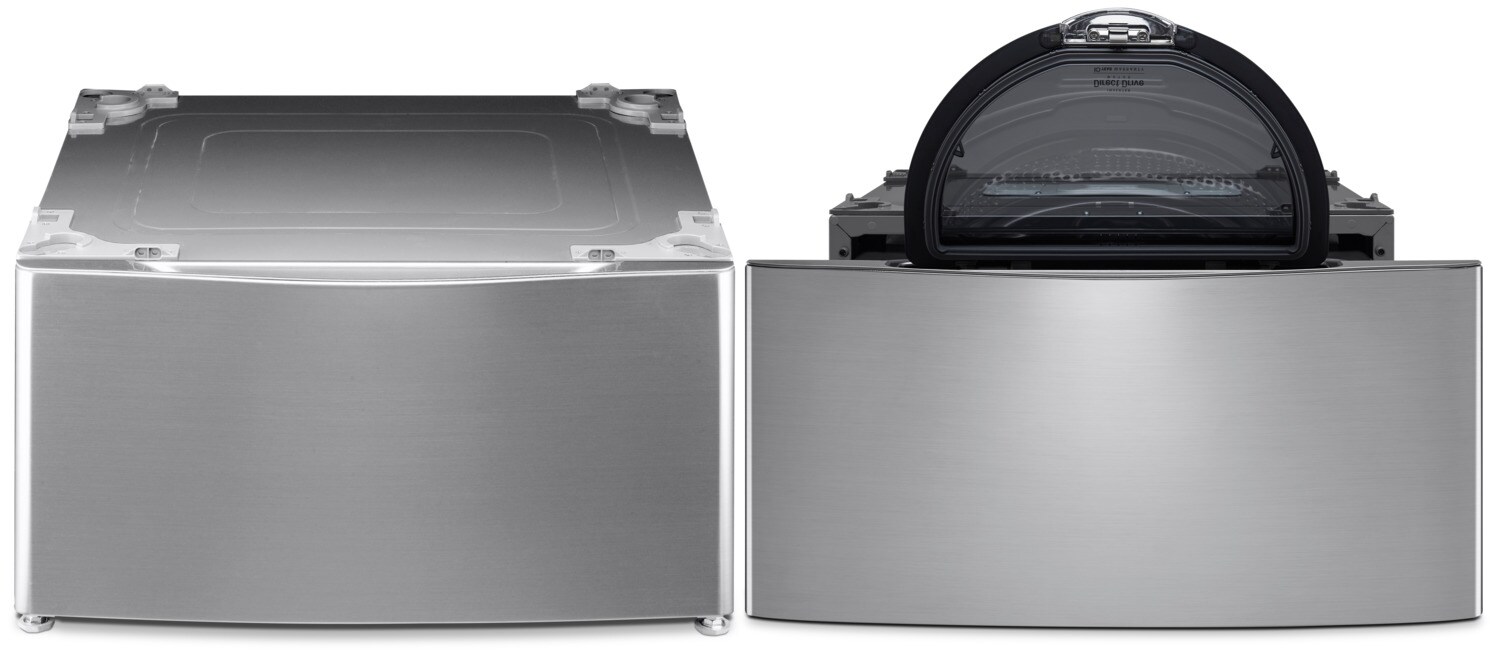 LG Laundry Pedestal Graphite Steel The Brick