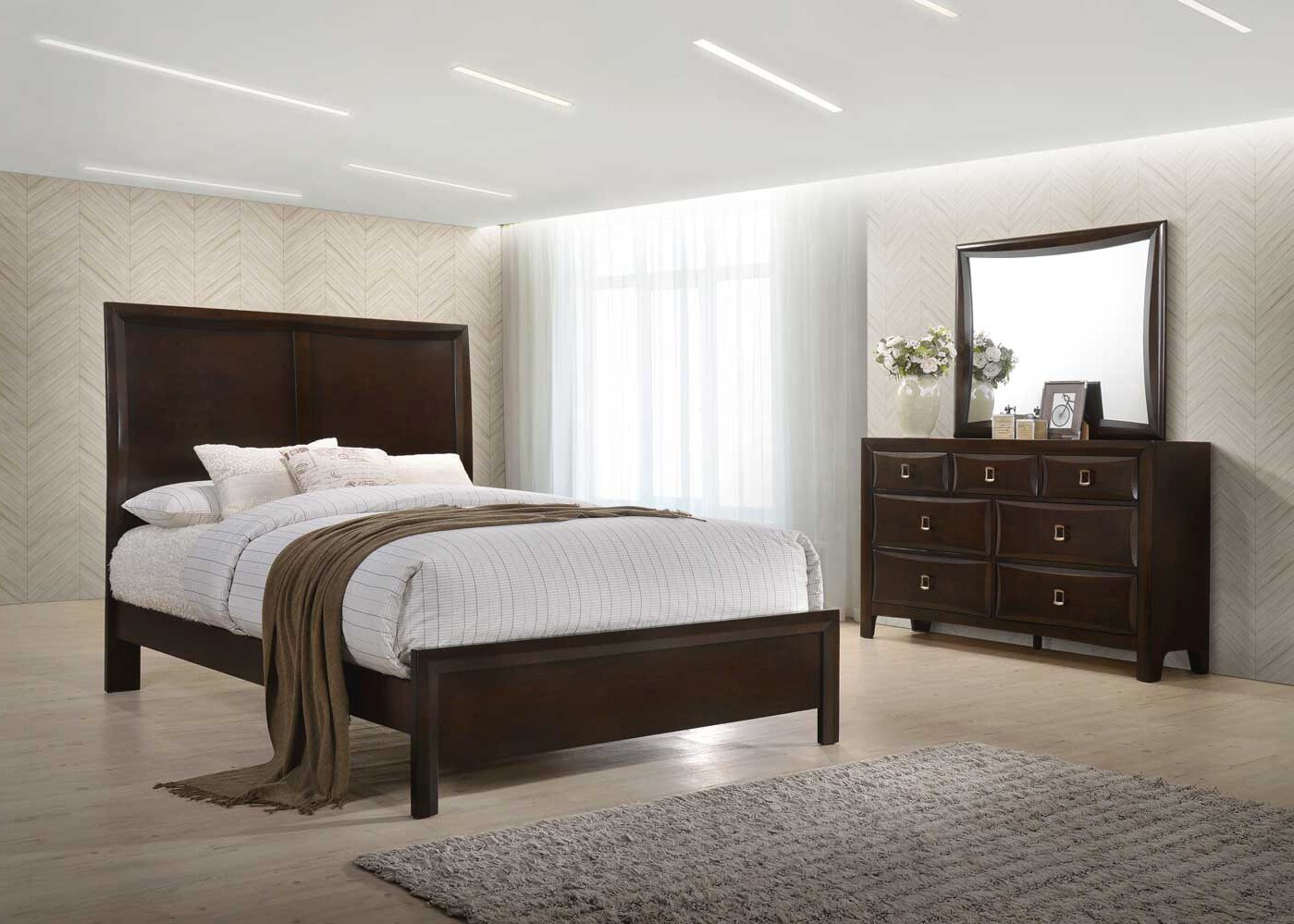 Bella Queen Panel Bed The Brick