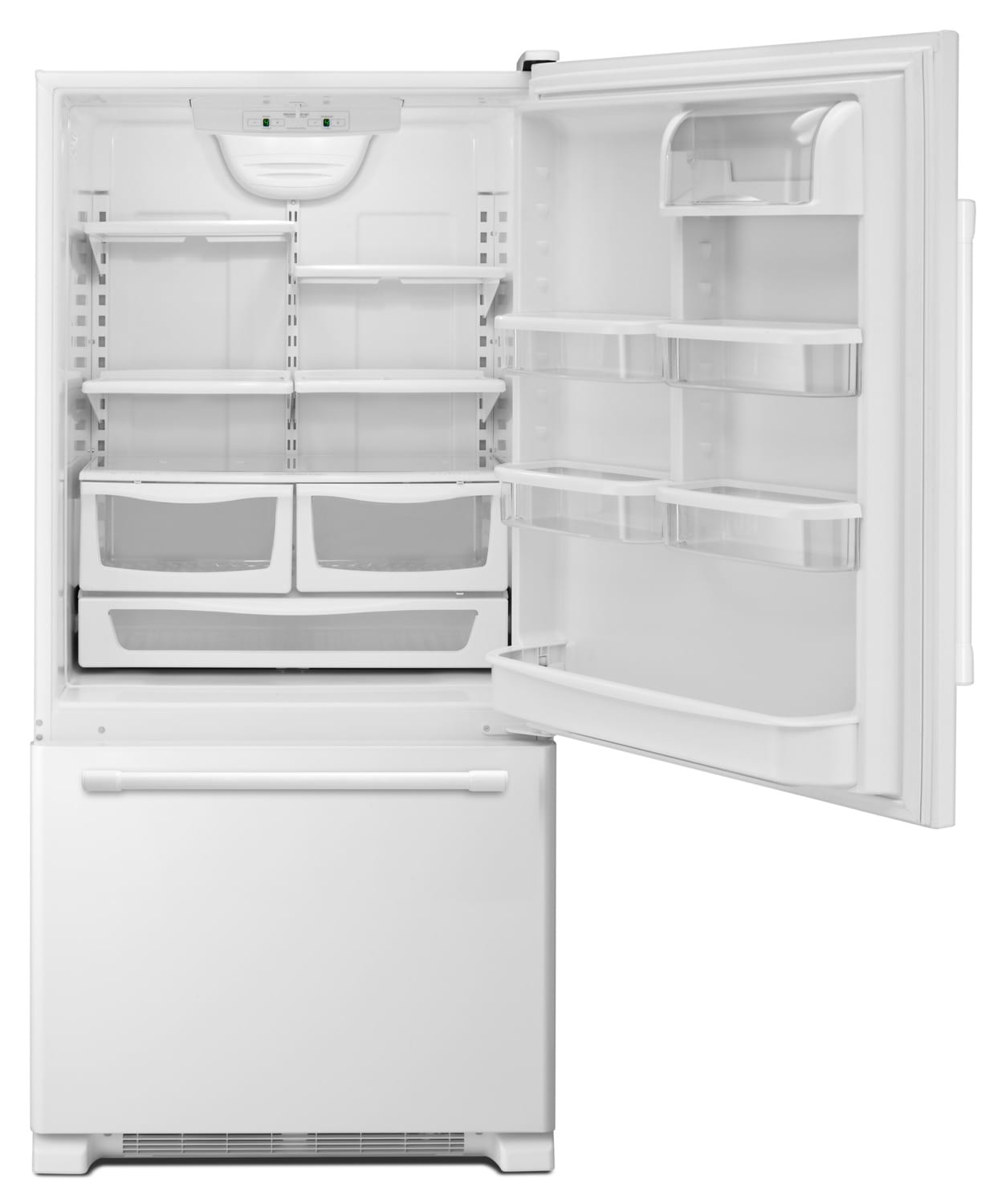 Maytag White Ice BottomFreezer Refrigerator (18.6 Cu. Ft