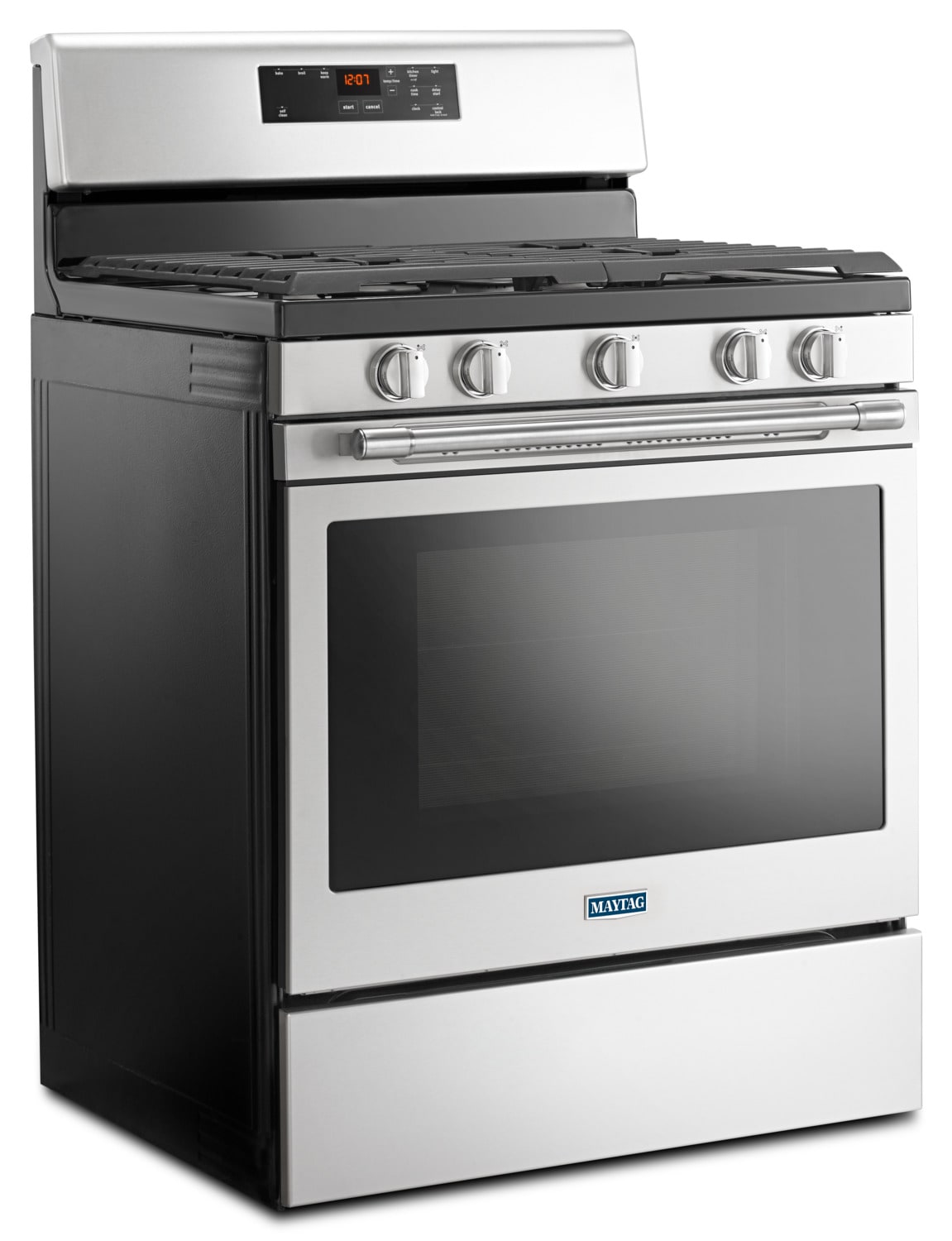 Maytag Stainless Steel Freestanding Gas Range (5.0 Cu. Ft.) MGR6600FZ