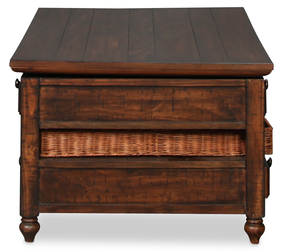 Cottage Lane LiftTop Coffee Table Cherry Levin Furniture