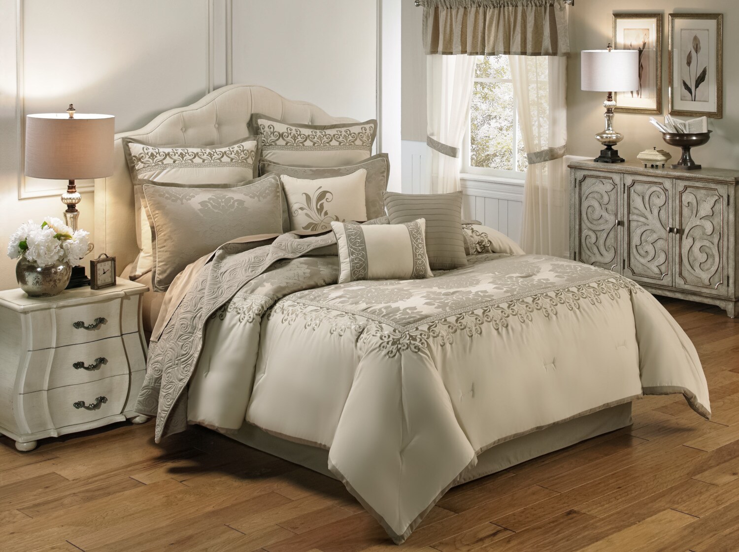 New Haven 9Piece Queen Comforter Set The Brick