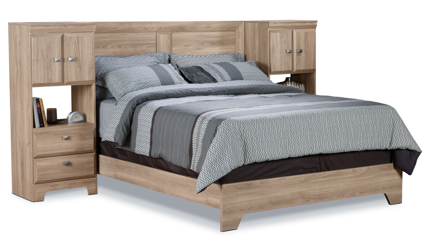 Yorkdale Light Queen/Full Pier Bed The Brick