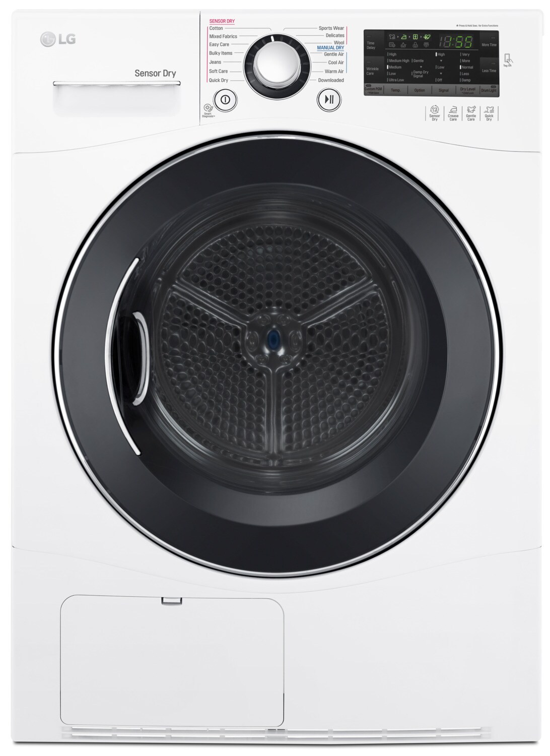 LG 4.2 Cu. Ft. Compact Electric Condensation FrontLoad Dryer