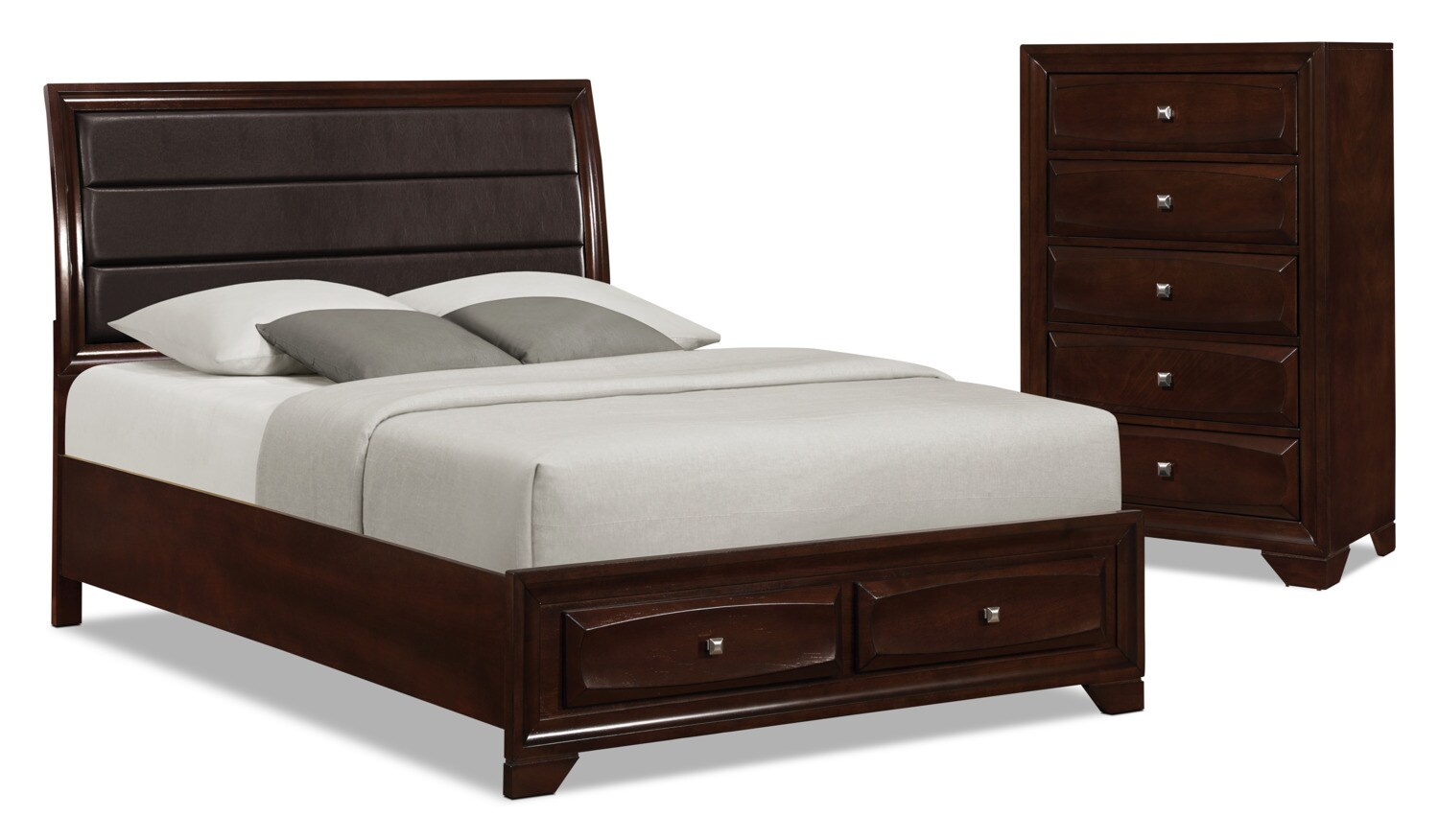 Jaxon 8Piece King Storage Bedroom Package The Brick